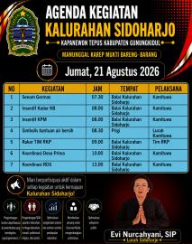 AGENDA 21 AGUSTUS 2026